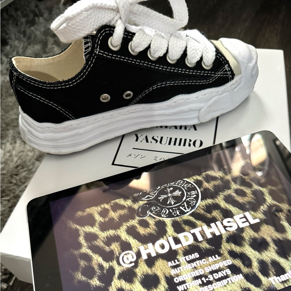 Maison Mihara Yasuhiro Hank low top Sneaker UNISEX SZ 36